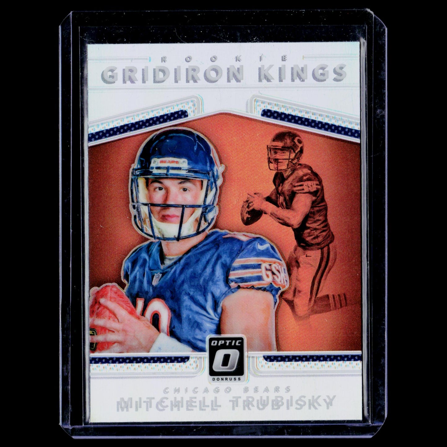 Mitchell Trubisky - Gridiron Kings Rookie - Donruss Optic 2017