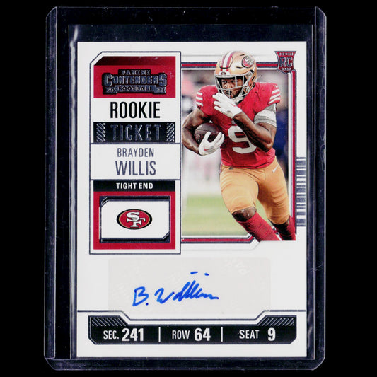 Brayden Willis - Rookie Autograf - Contenders 2023