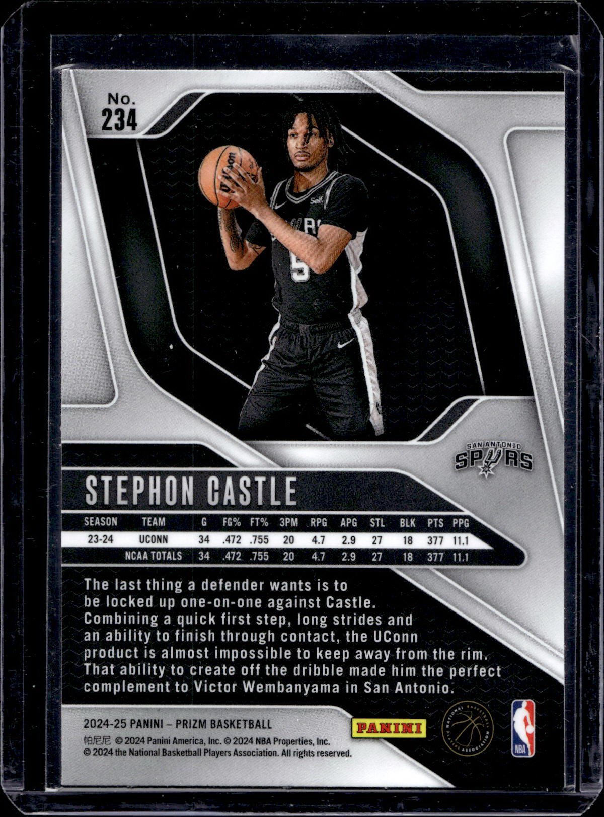 Stephon Castle - Base - Prizm 24/25