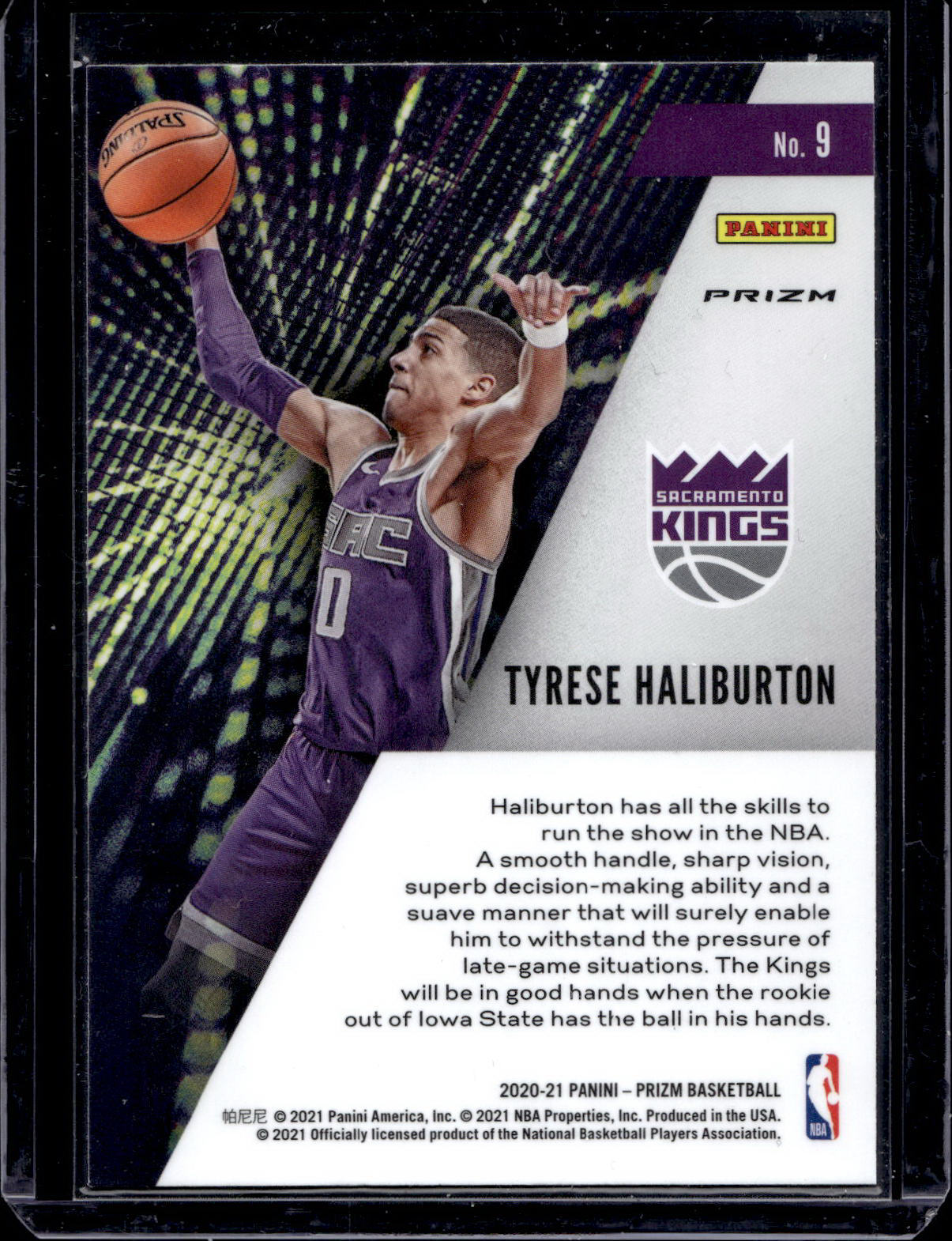 Tyrese Haliburton - Instant Impact Silver - Prizm 20/21