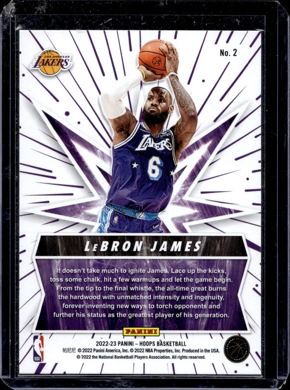 Lebron James - Spark Plugs - NBA Hoops 22/23